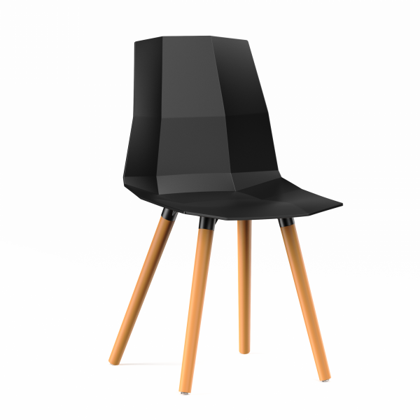 Стул SOLL (черный) PP1150B