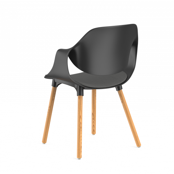 Стул KELA SOFT (черный) PP1101B