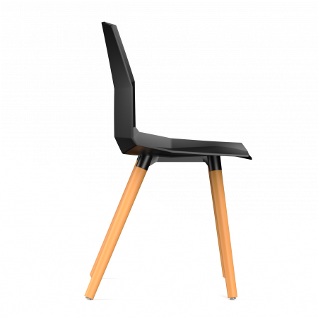 Стул SOLL (черный) PP1150B