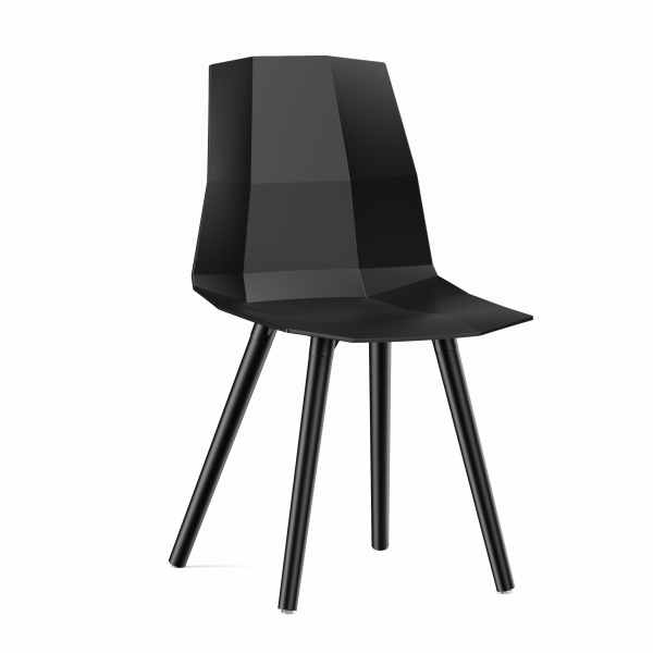 Стул SOLL B (черный) PP1117B